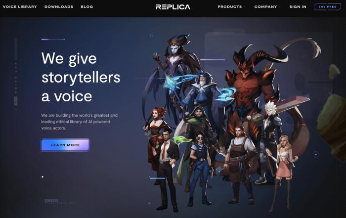 Replica Voice Library