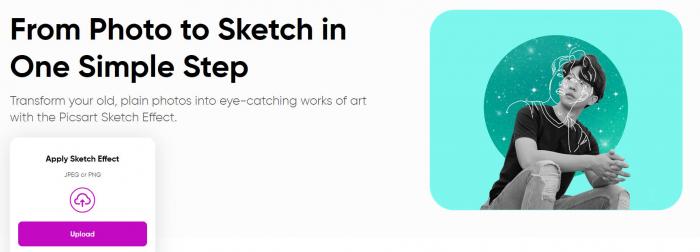 picsart Photo To Sketch