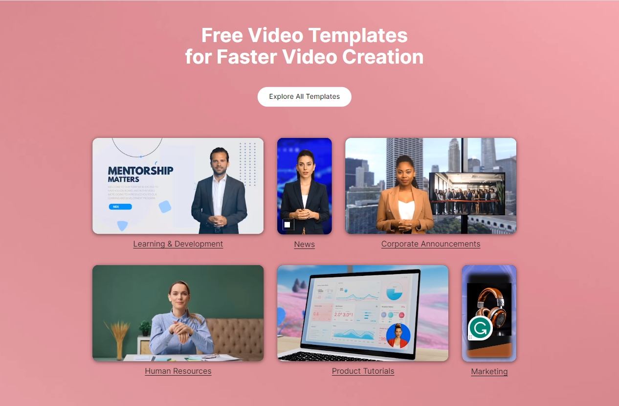 hour one video free templates