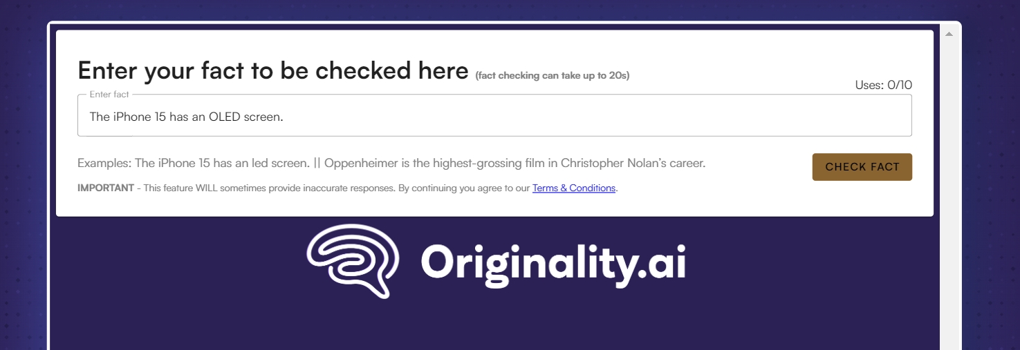 fact checker