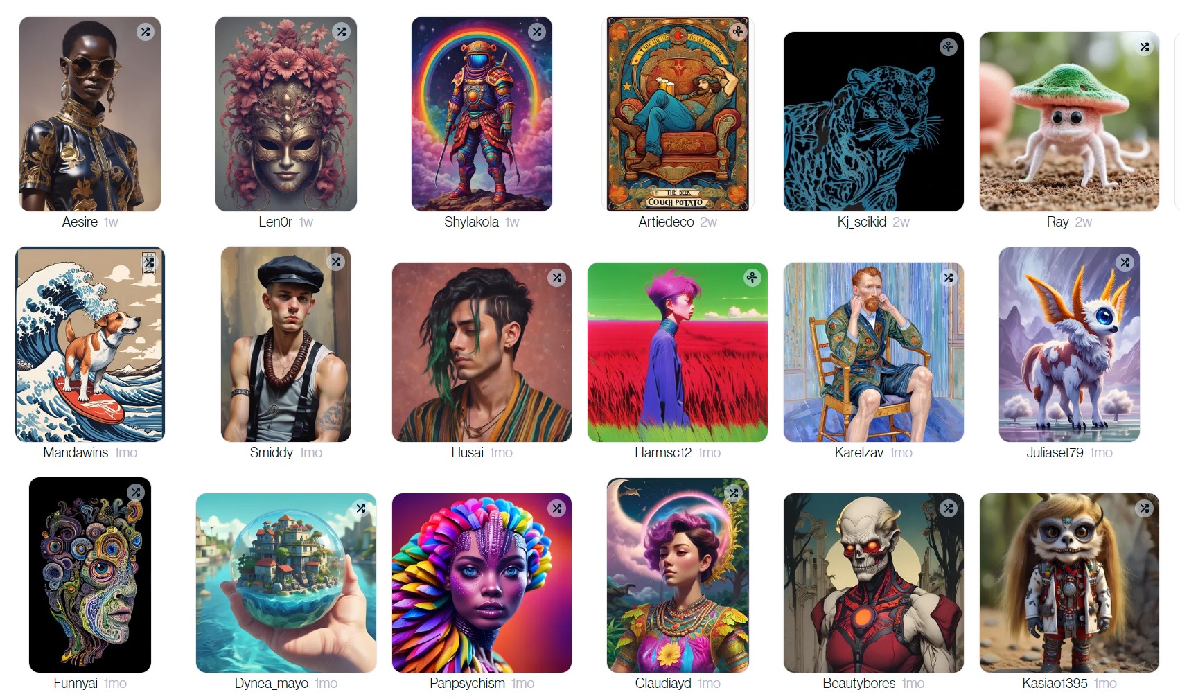 artbreederで画像生成する方法