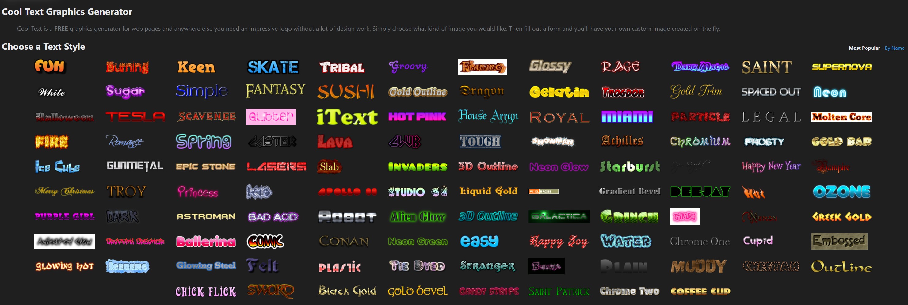 Cool Text